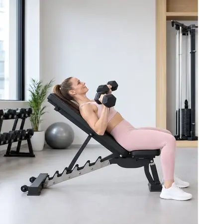 Incline dumbbell press